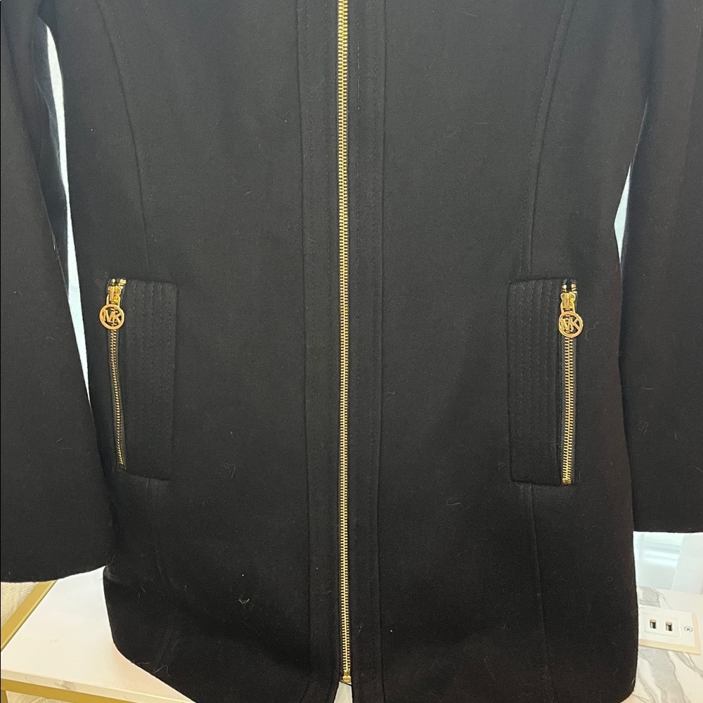 Michael Kors Black Utility Jacket - Picture 9 of 11
